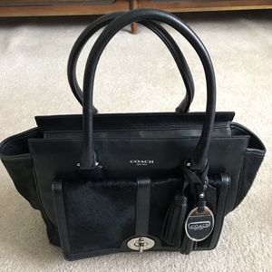 Coach Flagship Cowhide Satchel